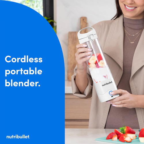 Licuadora Portátil Nutribullet Para Tu Dieta Diaria, 1 Pieza Celeste