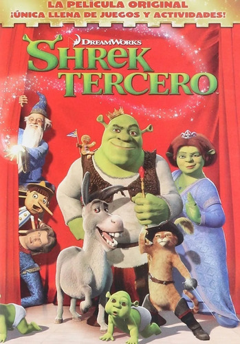 Shrek Tercero | Dvd Película Nuevo Y Sellado