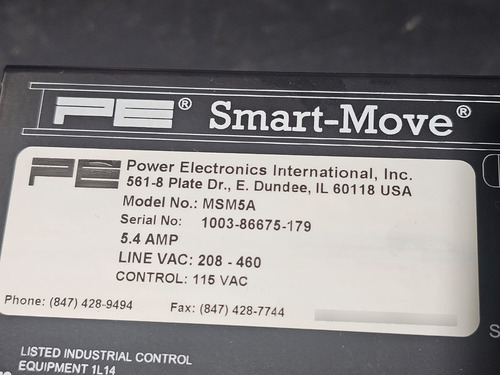 Power Electronics Msm5a Power Industrial (Usado)