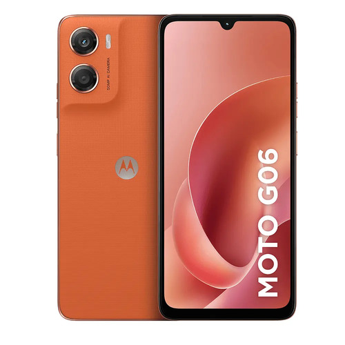 Smartphone Motorola Moto G06 - 128gb 12gb (4gb Ram + 8gb Ram Boost) E Camera 50mp Com Ai Bateria De 5200 Mah Tela 6.9