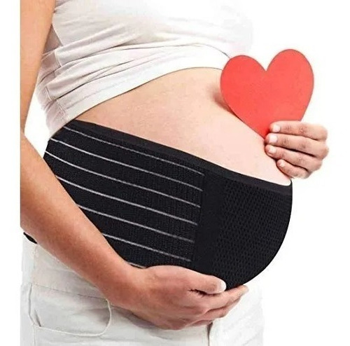 Faja Cinturón Soporte Para Embarazada - Apoyo Espalda Cervic