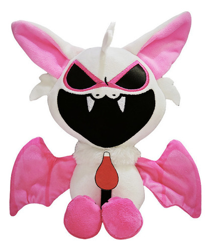Peluche Nightmare Critters, Rosa Y Blanco, Con Forma De Murc