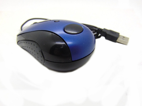 Mini Mouse Usb 1200 Dpi Azul