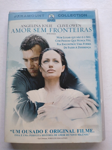 Amor Sem Fronteiras Com Angelina Jolie Dvd Original Usado
