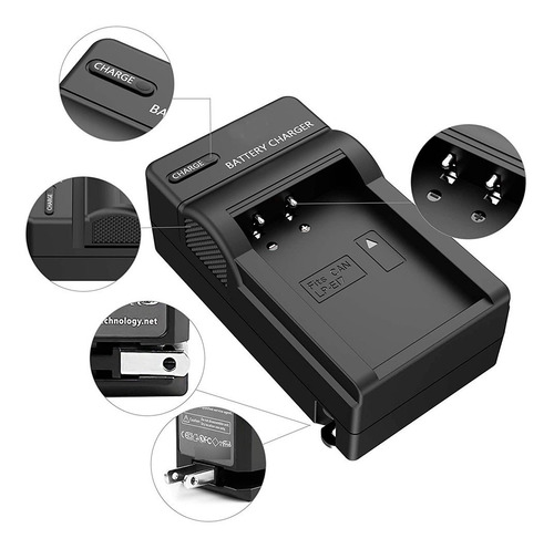 Imagen 9 de 10 de 246 Cargador Para Baterias Canon Lp-e17 Canon T6i - 750d
