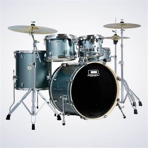 Imagem 2 de 2 de Bateria D-one Rocket Series Dr22 Sg Space Grey Acústica.