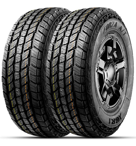 Kit 2 Pneu Aro 15 205/60r15 Xbri 91h Tl Forza A/t A1