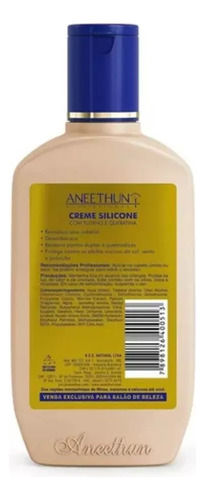 Creme De Silicone Aneethun Profissional Linha A 250ml