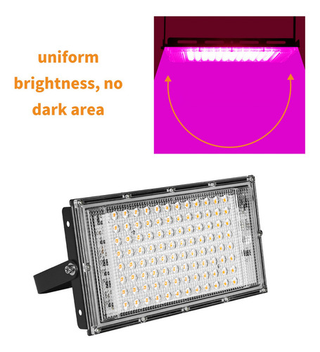 Ac180-240v 100w 96leds Luz Interior Del Crecimiento De La Pl