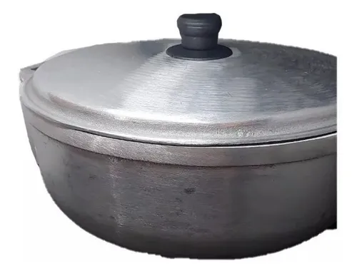 Caldero Fundido Aluminio 28cm Diámetro,perol Olla #10
