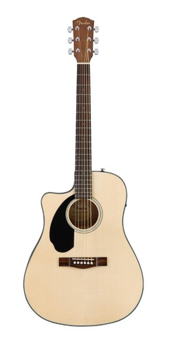 Guitarra Electroacústica Fender Cd-60sce Dreadnought Zurdo 