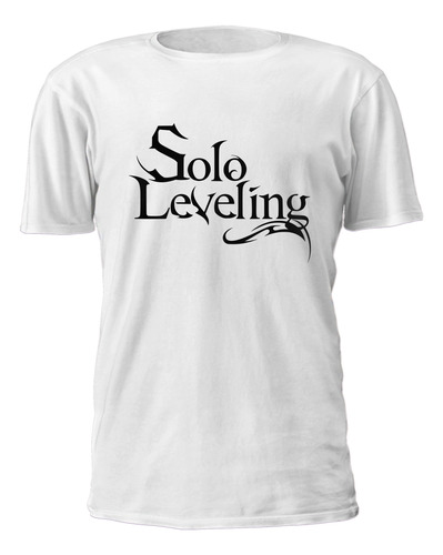 Solo Leveling Logo Remera Friki Tu Eres