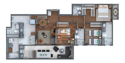 Apartamento Com 3 Dormitório(s) Localizado(a) No Bairro Tatuapé Em São Paulo / São Paulo - 2977:906142