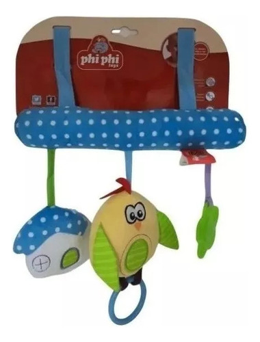 Barral Celeste Coche Y Cuna Pollito Para Bebe Con Mordillo