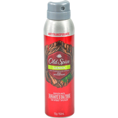 Desodorante Antitranspirante Old Spice Lenha - 150ml