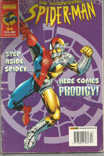 The Astonishing Spider-man 84  Panini Uk Bonellihq Cx71 G19