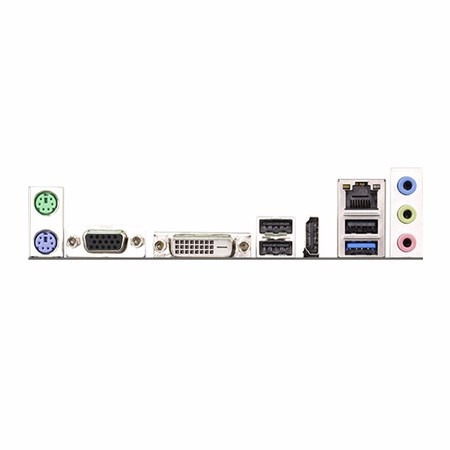 Placa Mãe + Cpu Asrock Q1900m Vga Dvi Som Hdmi Usb Ps2 Ddr3