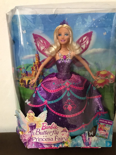 Barbie Butterfly E A Princesa Fairy Mattel