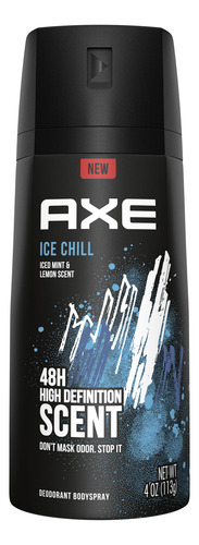 Axe 48h, Desodorante Corporal, Helado De Menta Y Limón