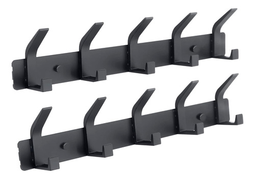Perchero De Pared Con 5 Ganchos Para Colgar Abrigos, Percha