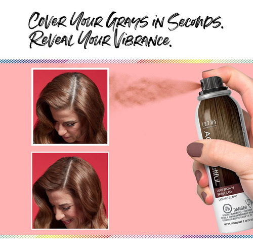 Age Beautiful Spray Color Retoque Raíces | Cubre Canas |