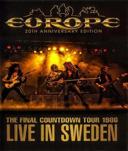 Europe: Live In Sweden 1986 (dvd + Cd)