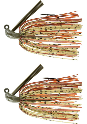3/8-1oz Tunsten Bass Flipping Jig  2 Pack  4 Colores Y 4 P