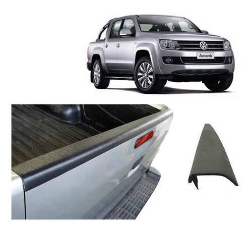 Lomo Porton Compuerta Vw Amarok + 2010  Protector Caja Porto