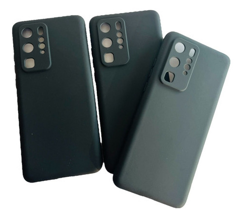 Carcasa Funda Para Huawei P40 Pro Silicona Color Negro