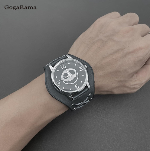 Cuero Con Botones Con Numeros Romanos De Nightmare Before...