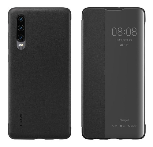 Case Huawei Flip Cover S-view Para Huawei P30 Normal