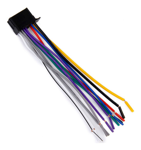 5pcs 16pin Radio De Coche Estéreo Arnés De Cables Cable De 5pcs 16pin Radio De Coche Estéreo Arnés De Cables Cable De