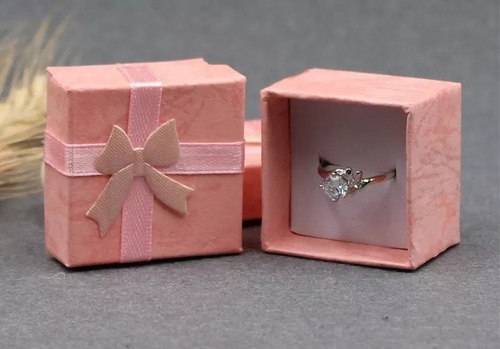 Imagen 4 de 5 de Set 12 Cajas De Regalo Para Joyas 4x4cm