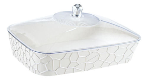 Servir Bandeja Con Tapa Portátil De 36.8cmx24.3cmx16.1cm