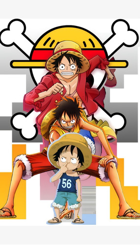 Poster One Piece Vinilo Adhesivo  40x70cm #432