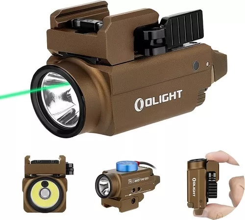 Linterna Olight Pistola Baldr Pro R 1350lum Laser Picatiny