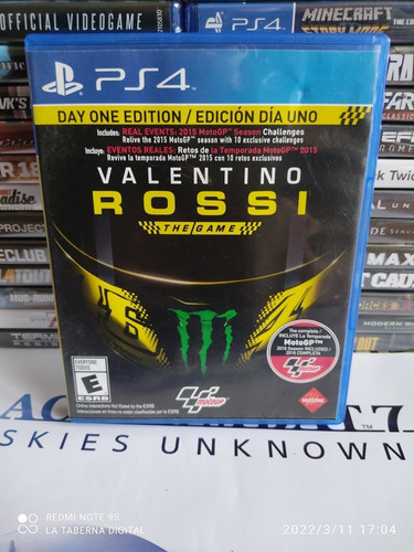 Valentino Rossi Ps4 Físico Usado 