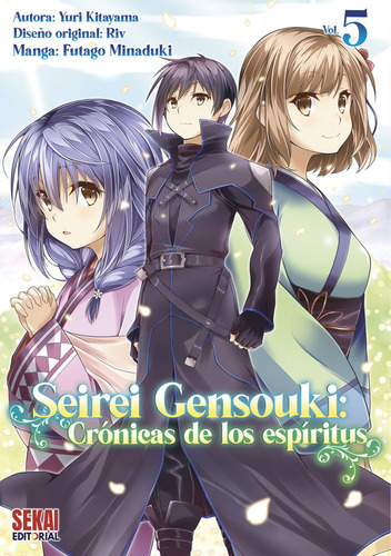 Seirei Gensouki Manga 5, De Kitayama, Yuri. Editorial Sekai Editorial, Tapa Blanda En Español