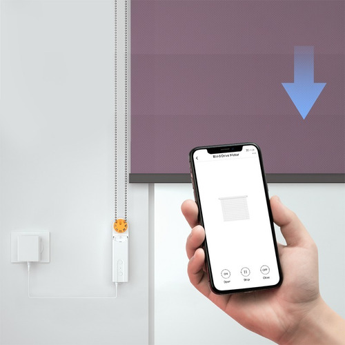 Imagen 4 de 6 de Motor Wifi Cortinas Roller Control Remoto Incluido Bestcon