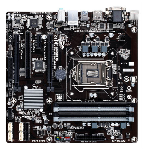 Placa Mãe Lga 1150 Gigabyte Até 32gb Ga-b85m-dash (oem)