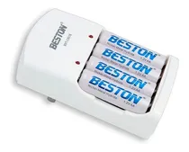 Comprar Cargador Baterías Beston Aa\u002Faaa + 4 Baterías Aa 1500 Mah