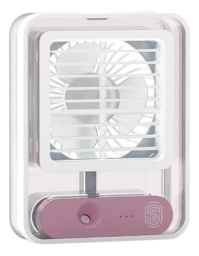 Mini Climatizador Umidificador Mesa Ar Ventilador Portátil