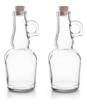 Comprar Set De 2 Aceiteras De Cristal Eco 250 Ml Marca Ibili