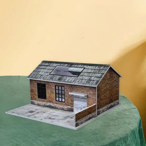 1/64 Modelo De Escena De Automóviles Antiguo Diorama De