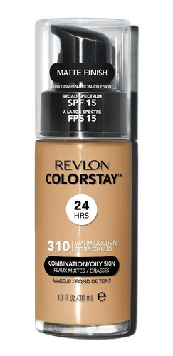 Imagen 1 de 3 de Base Liquida Revlon Colorstay Warm Gold