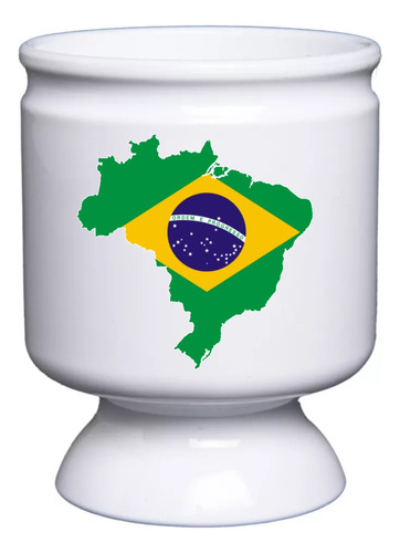 Mate Personalizado Polímero Brasil Logo Imagen Souvenir