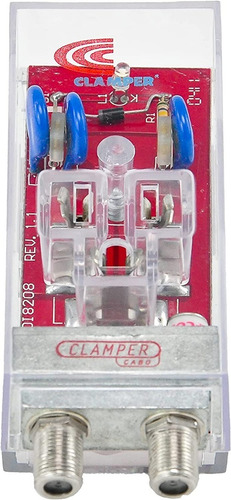 Protector Contra Rayos Contacto Eléctrico Coaxial E-clamper