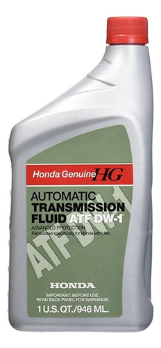 Honda - 08200-9008 Dw-1 Automatic Transmission Fluid, 1 Quar