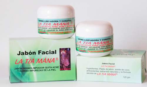 Crema Tia Mana Original Crema Y Jabon Azufre Asepsia Día/noche