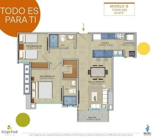Imagen 8 de 10 de Vendo Apartamento En Ph Kings Park, Condado Del Rey 20-3990